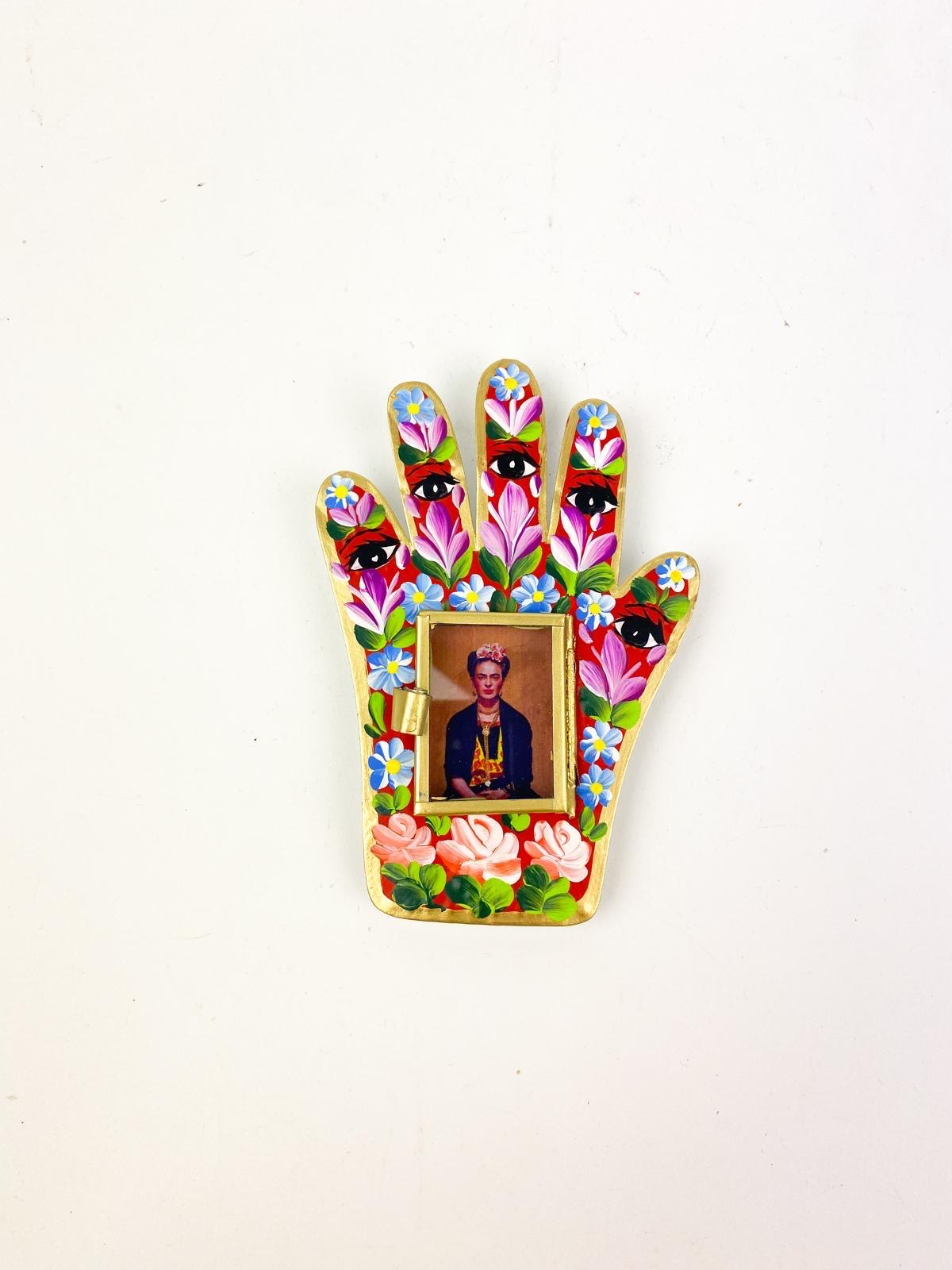 Handbeschilderd Mexicaans fotolijstje