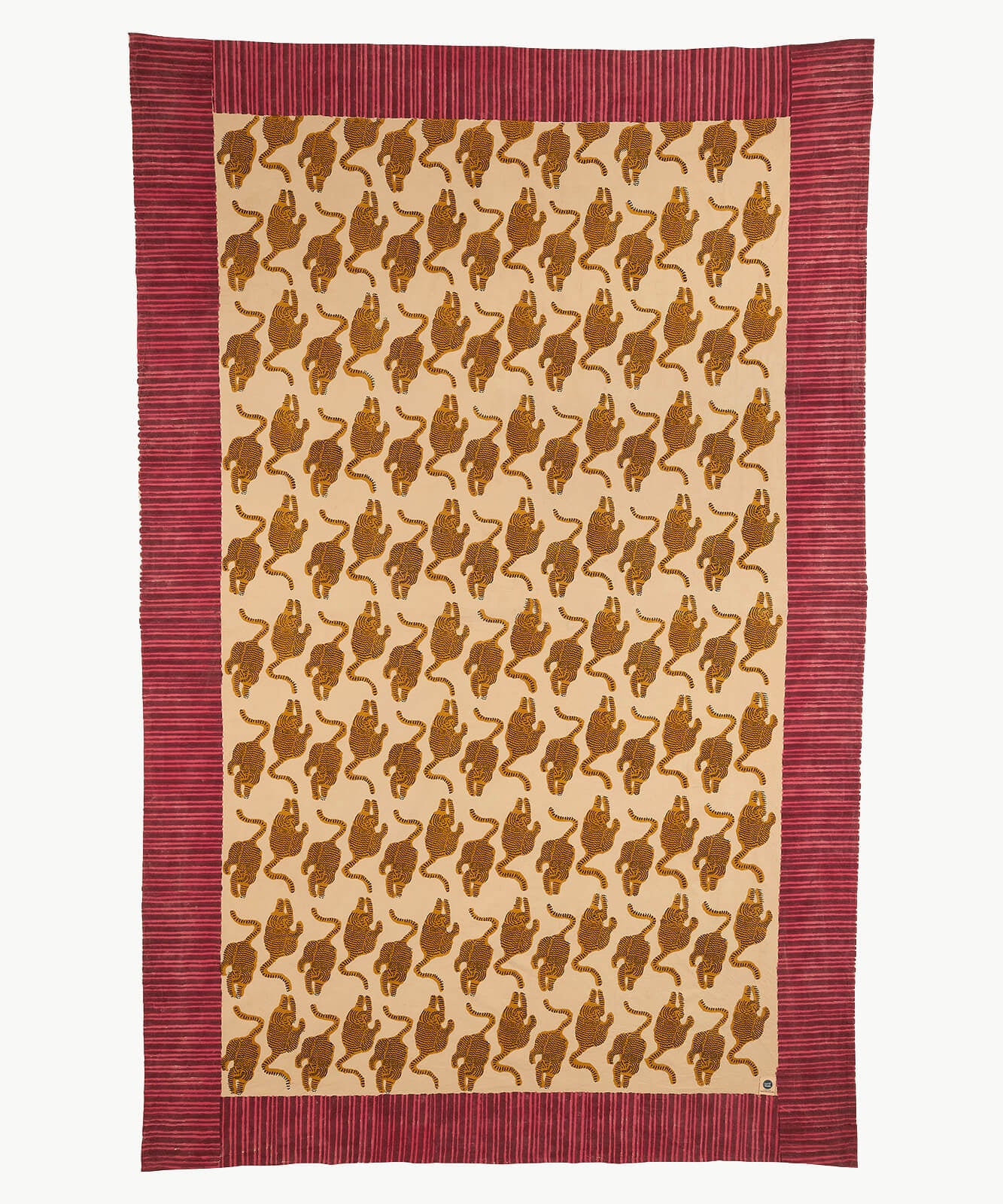 Doing goods Powder tiger single plaid in draagtas 220x140