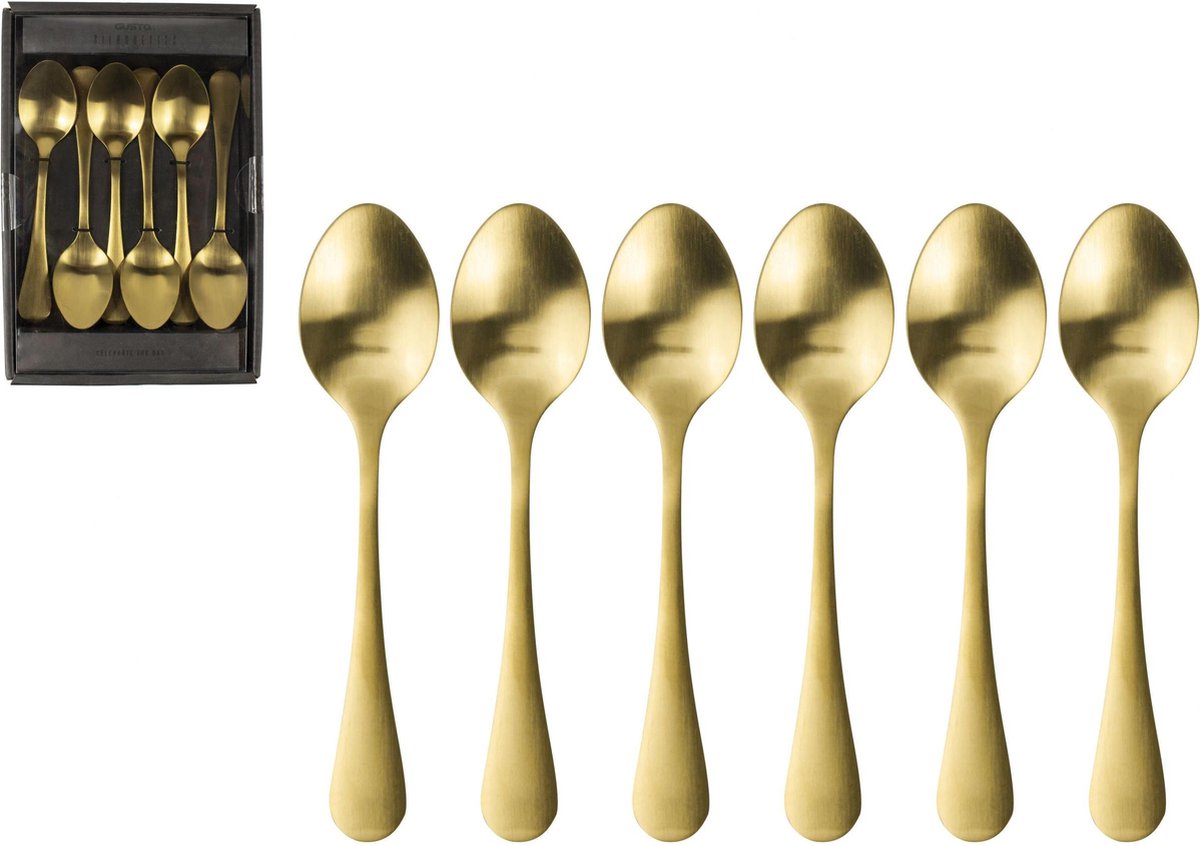 Koffielepels set 6 stuks