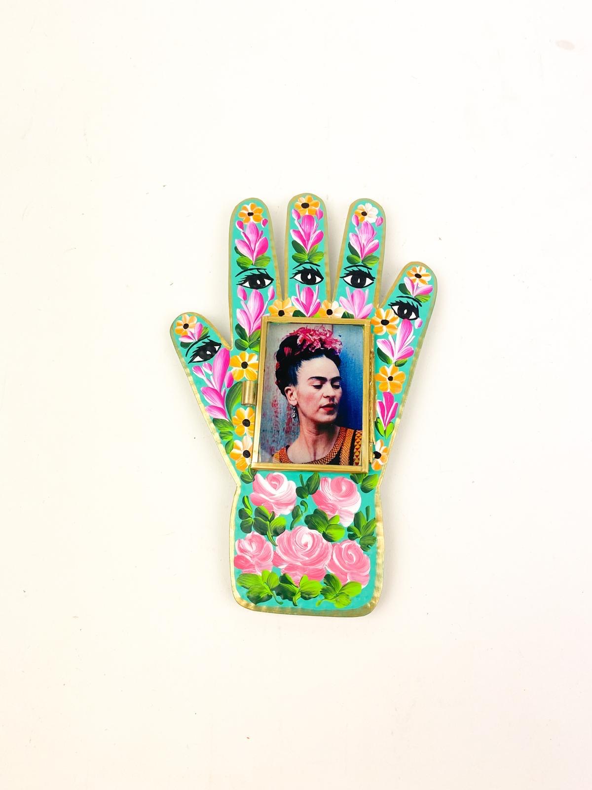 Handbeschilderde Mexicaanse Fotolijst