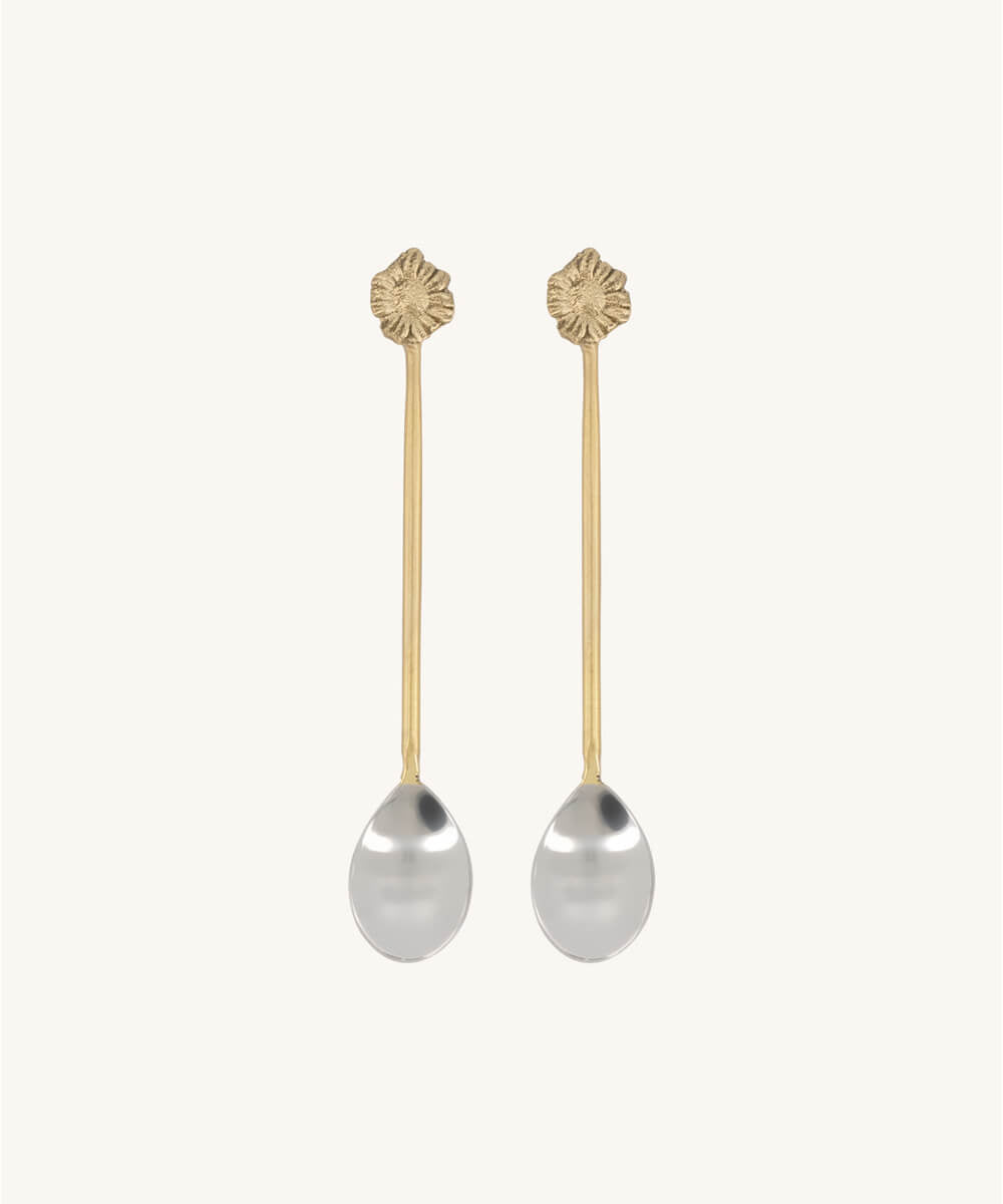 Doing Goods sunny sunflower theelepel set