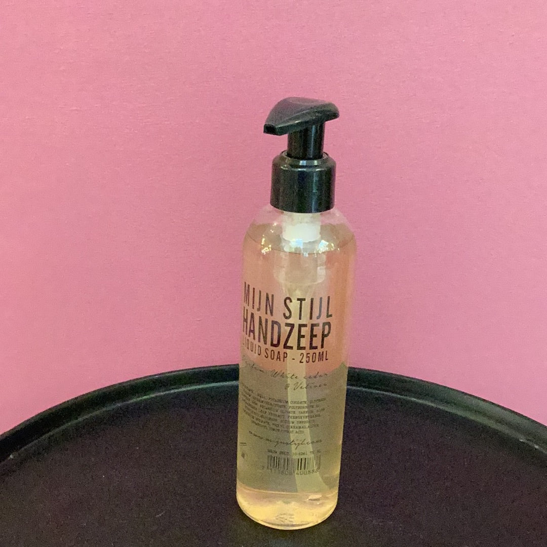 Handzeep White cedar - Vetiver 250ML