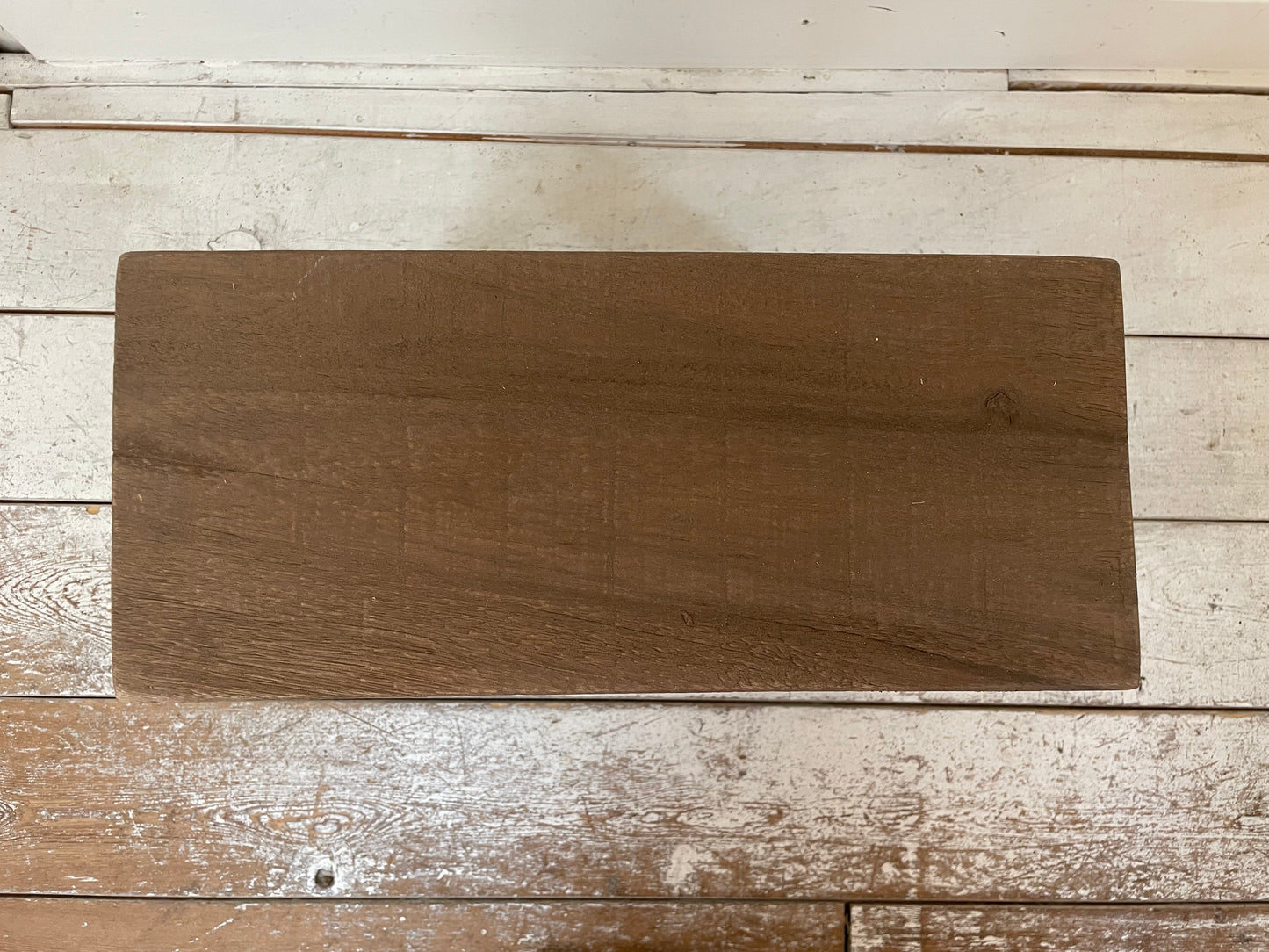 Kruk van oud hout midden bruin S