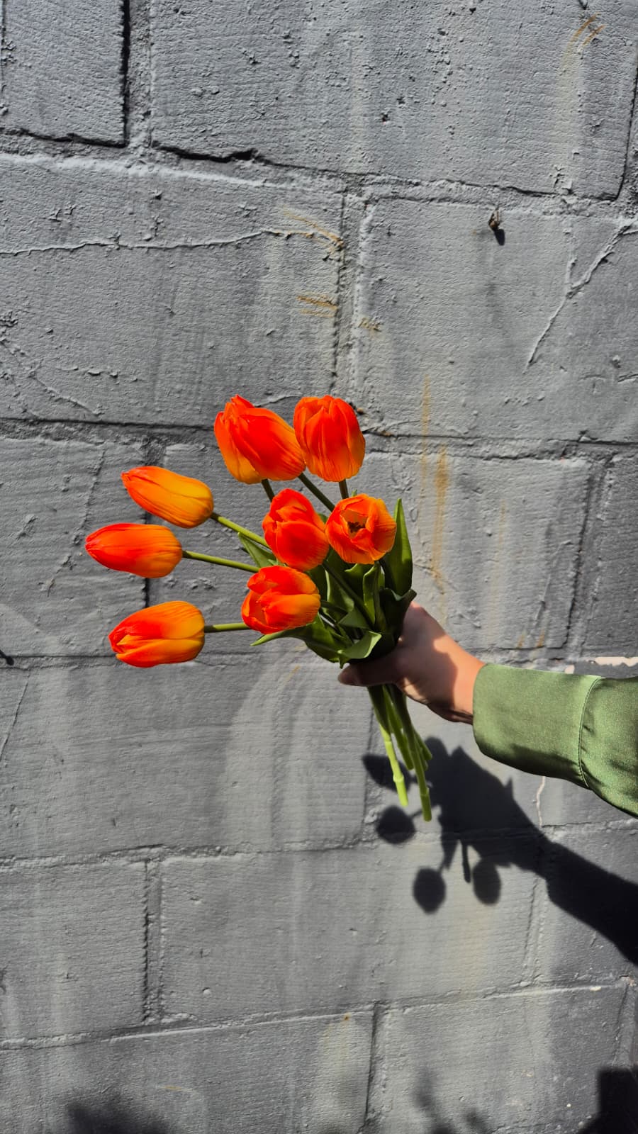 Tulpen boeket oranje