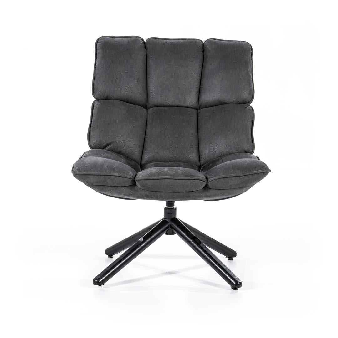 Eleonora fauteuil Daan antraciet