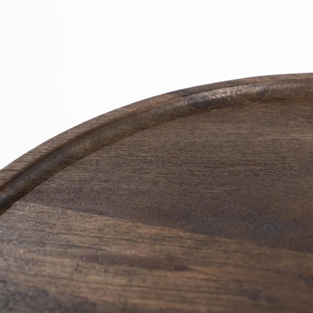Bijzettafel Ron bruin maat S