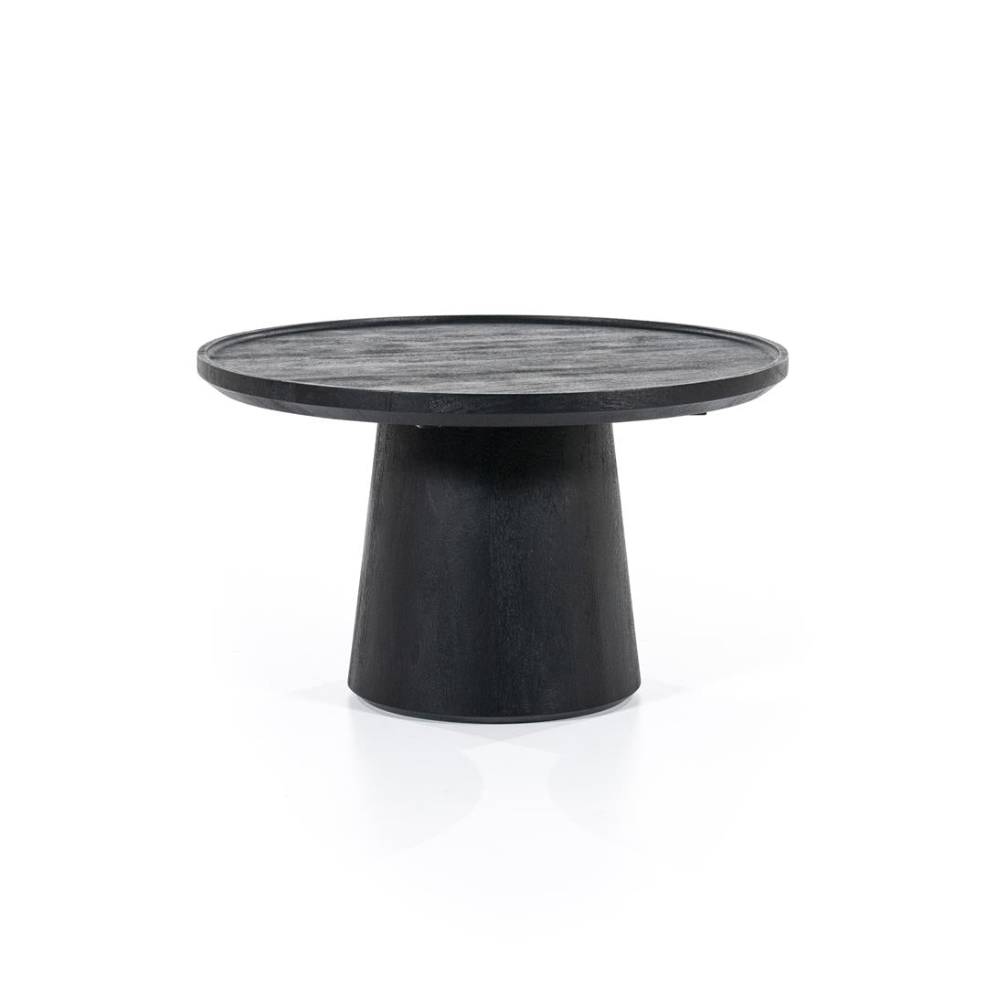 Bijzettafel Ron zwart maat M