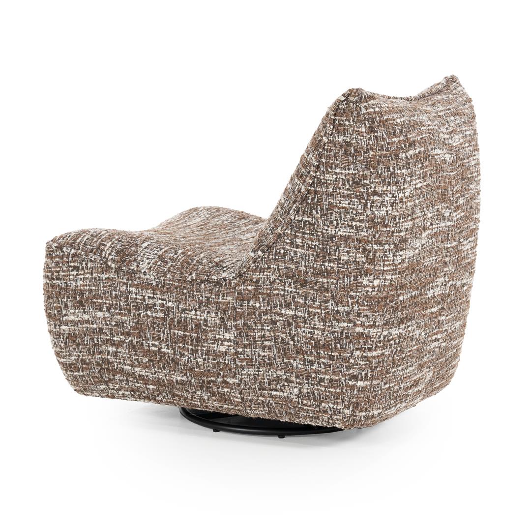 Eleonora fauteuil Loys bruin