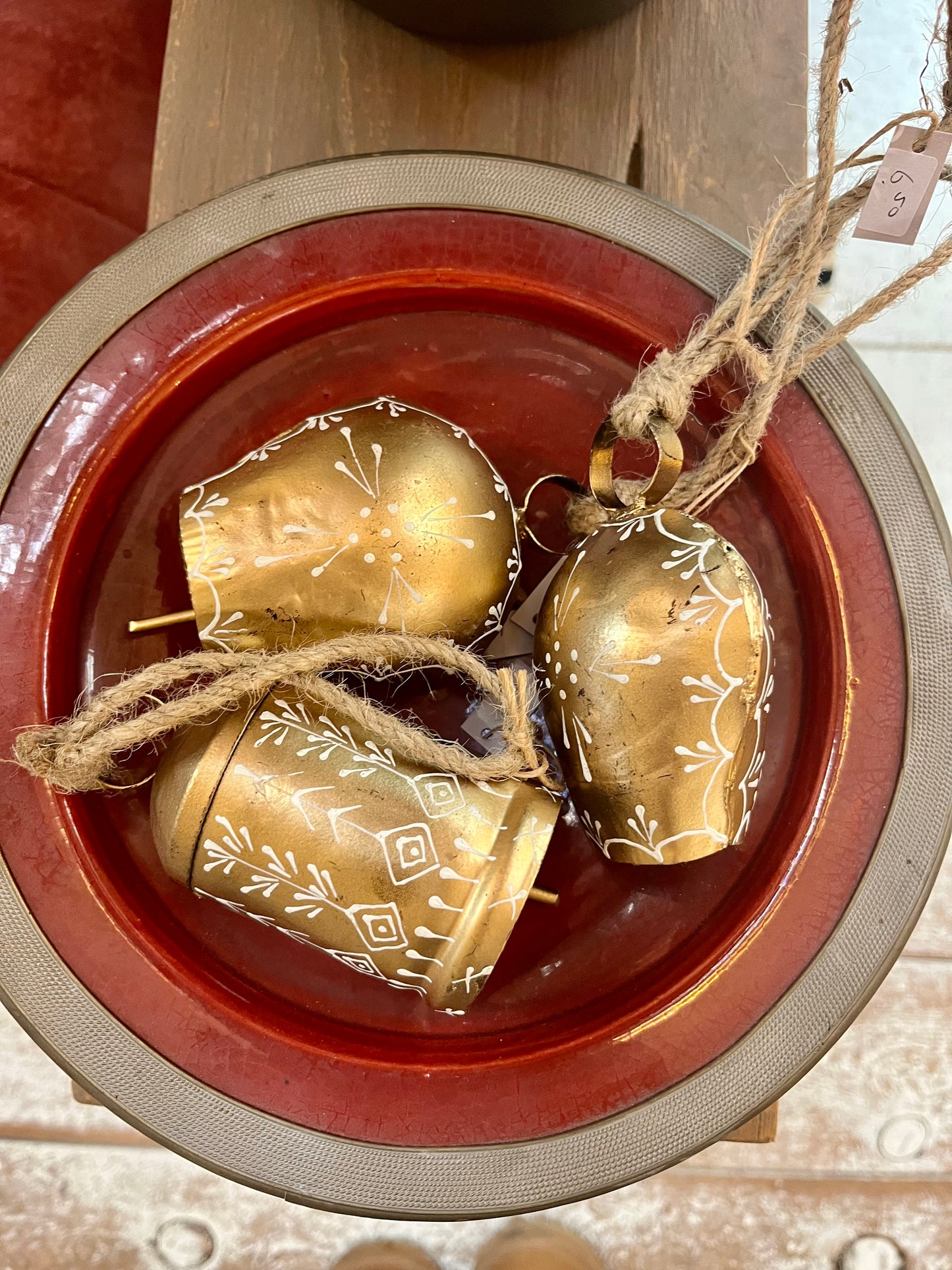 Metalen Handbeschilderde Bel 3 Varianten