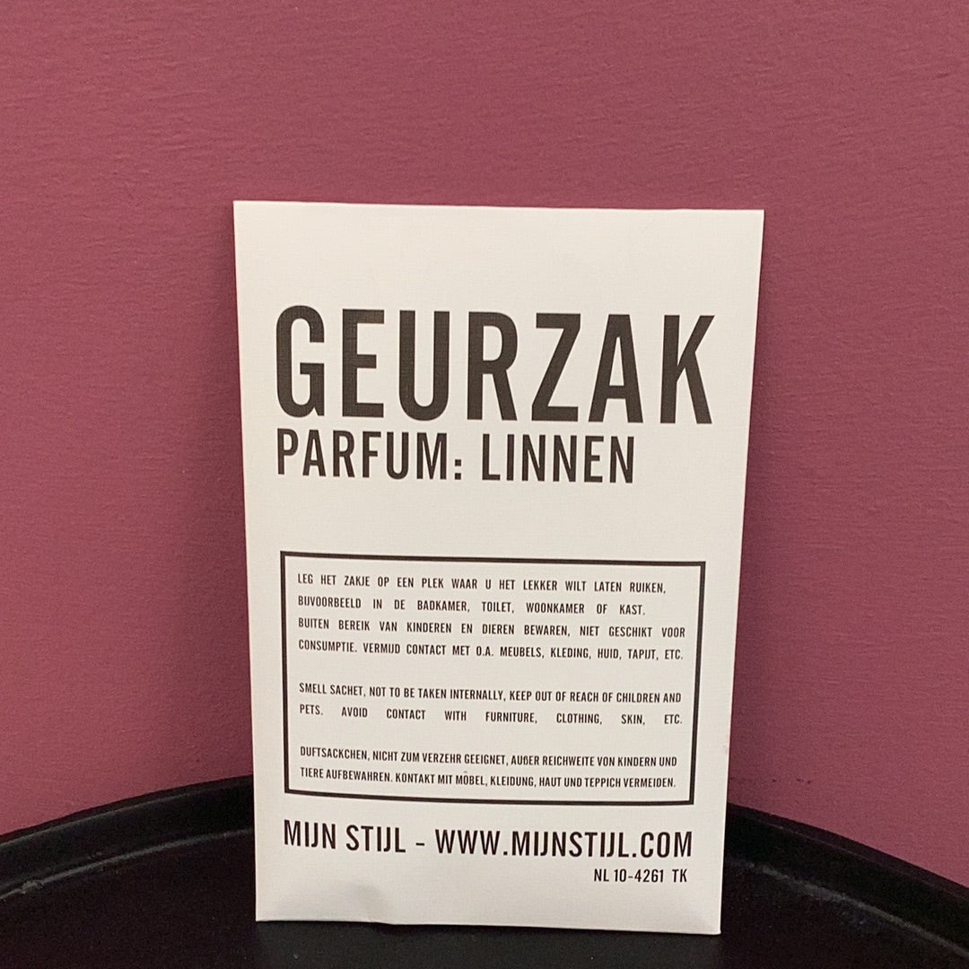 Geurzak linnen