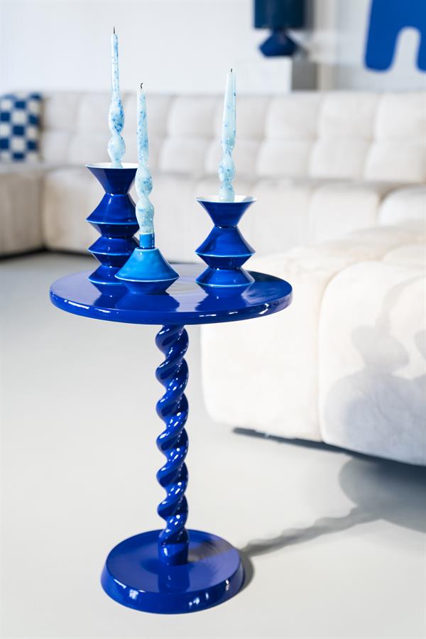 Bijzettafel Gula blue