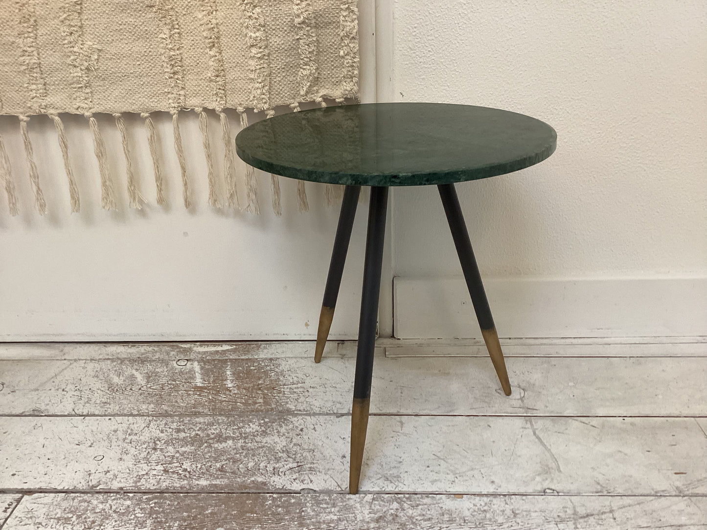 Bijzettafel groen marmer