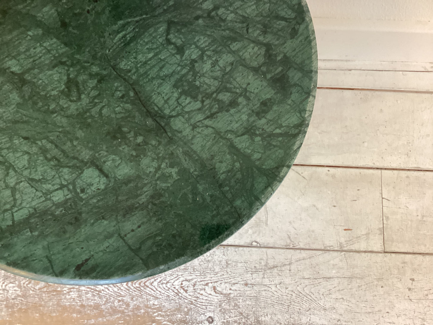 Bijzettafel groen marmer