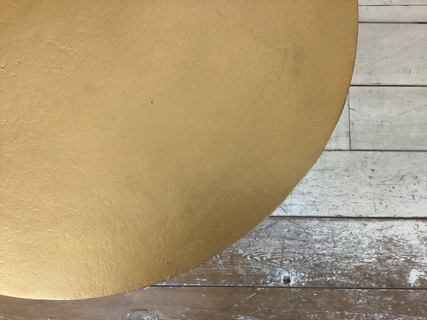 Bijzettafel metaal goud met vogelpoten