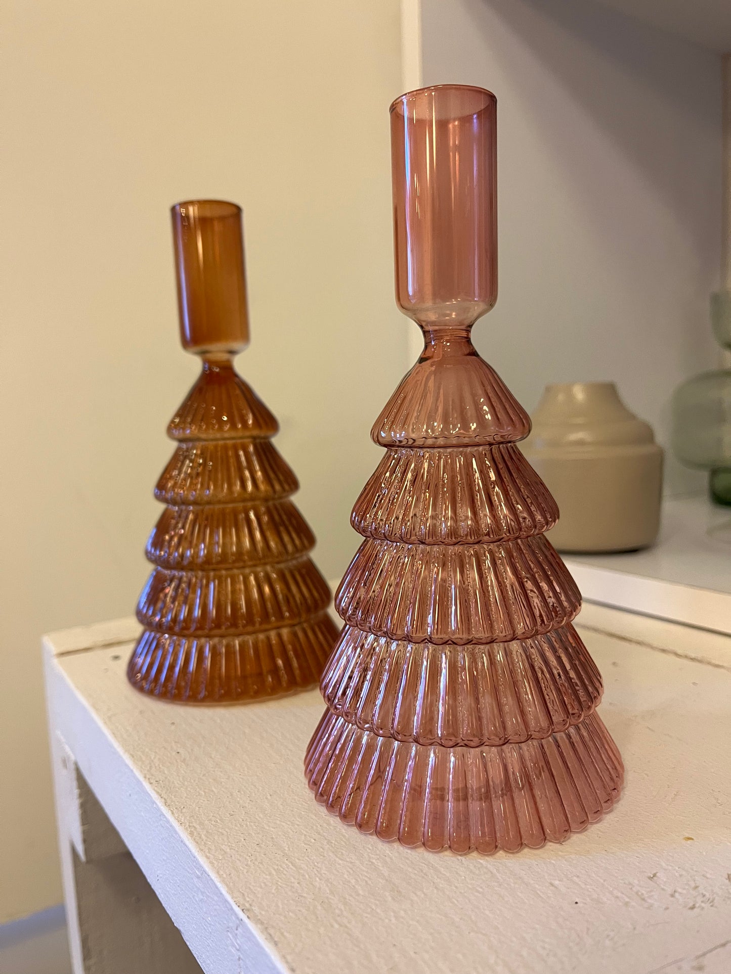 Kandelaar kerstboom 2 kleuren