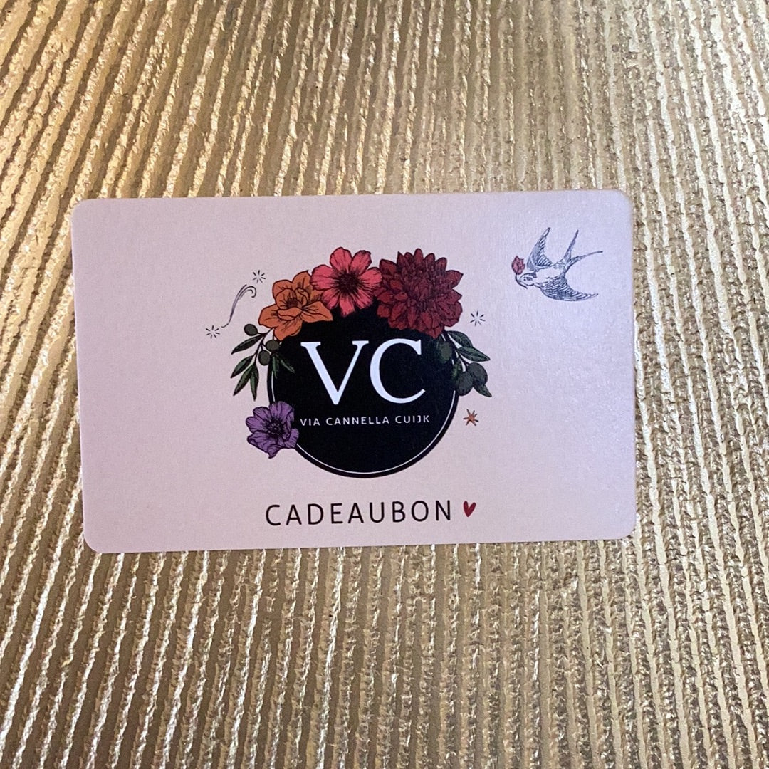 Cadeaubon Via Cannella Conceptstore