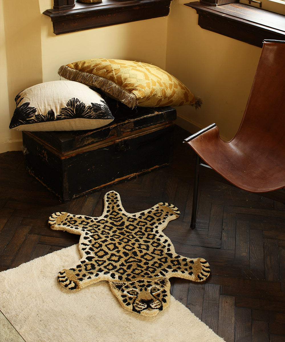 Doing Goods Loony Leopard Vloerkleed S
