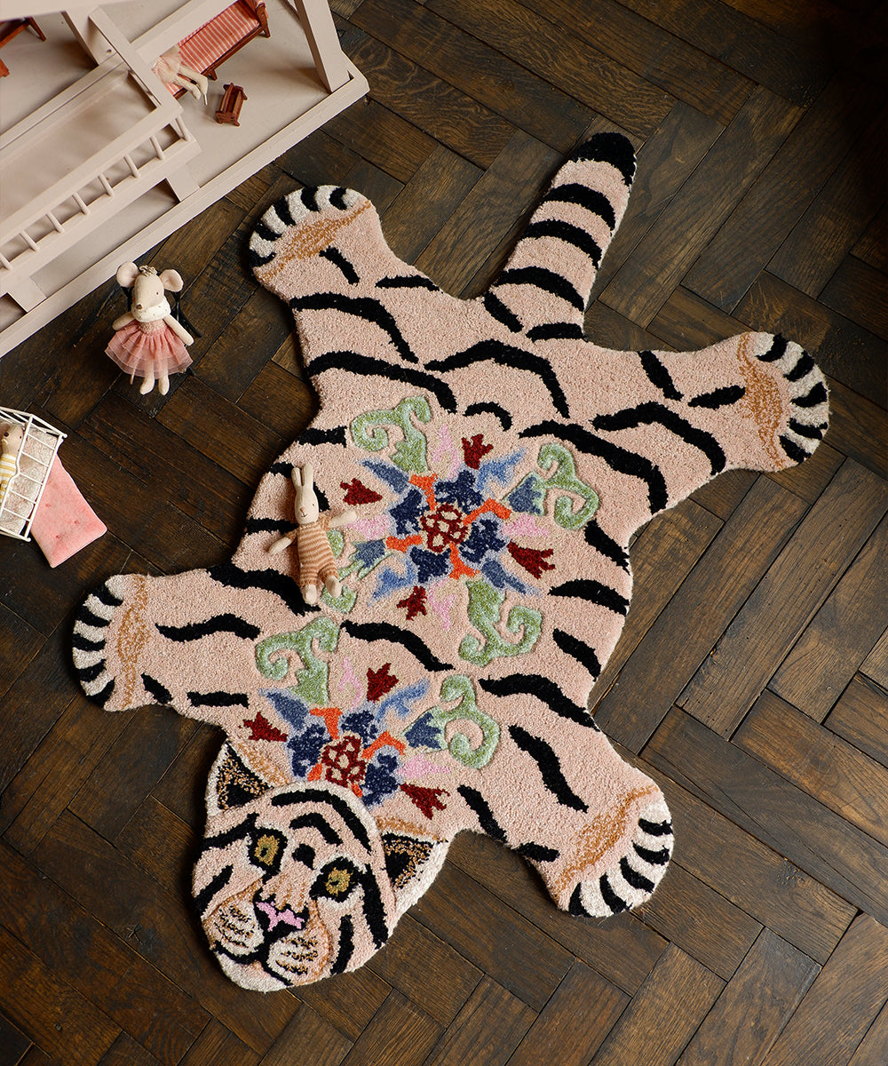 Doing Goods Mahee Majestic Tijger Vloerkleed S