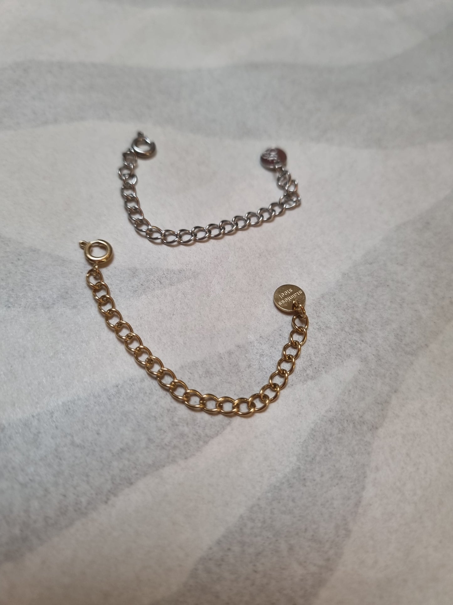 Verlengstukje zilver of goud