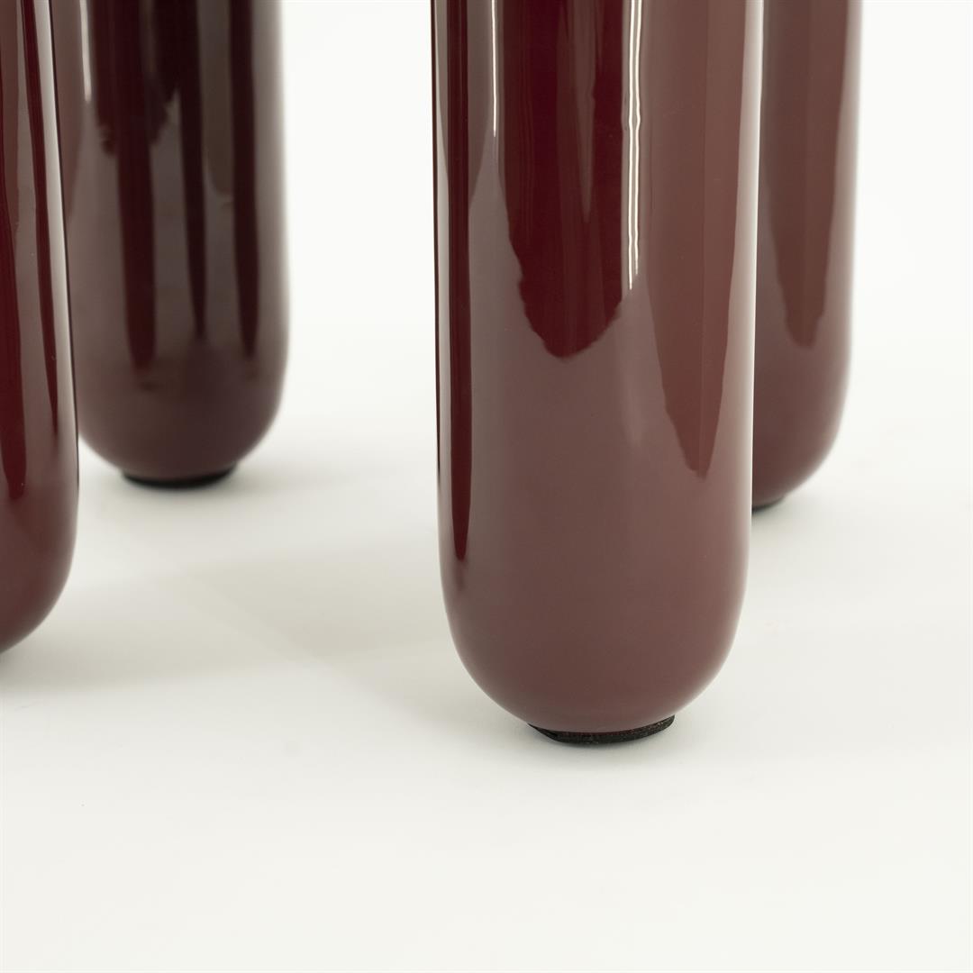 By Boo bijzettafel Balloon burgundy S