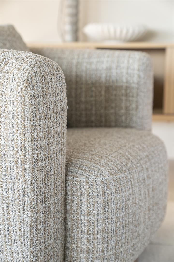 Eleonora fauteuil Jordan taupe