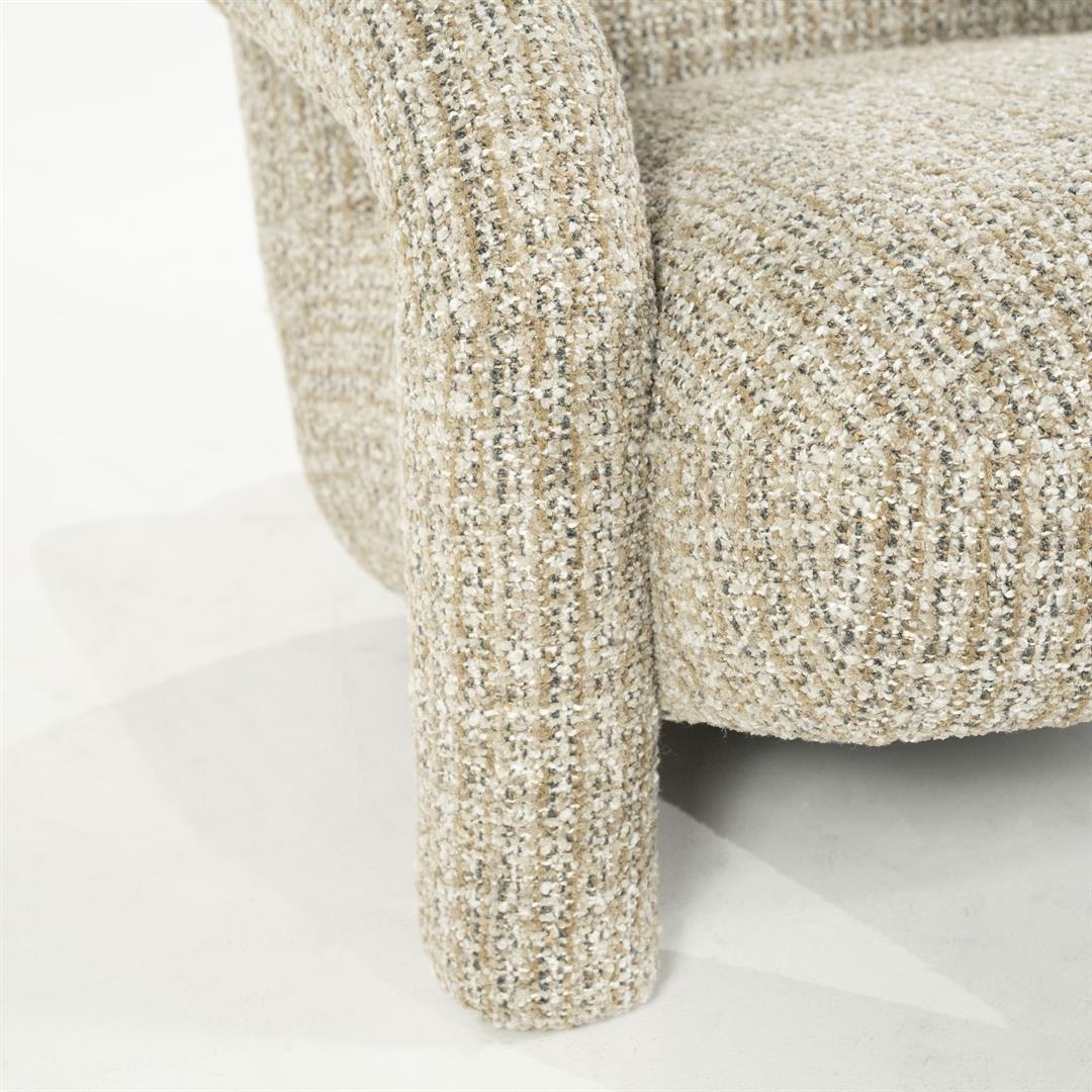 Eleonora fauteuil Monica taupe