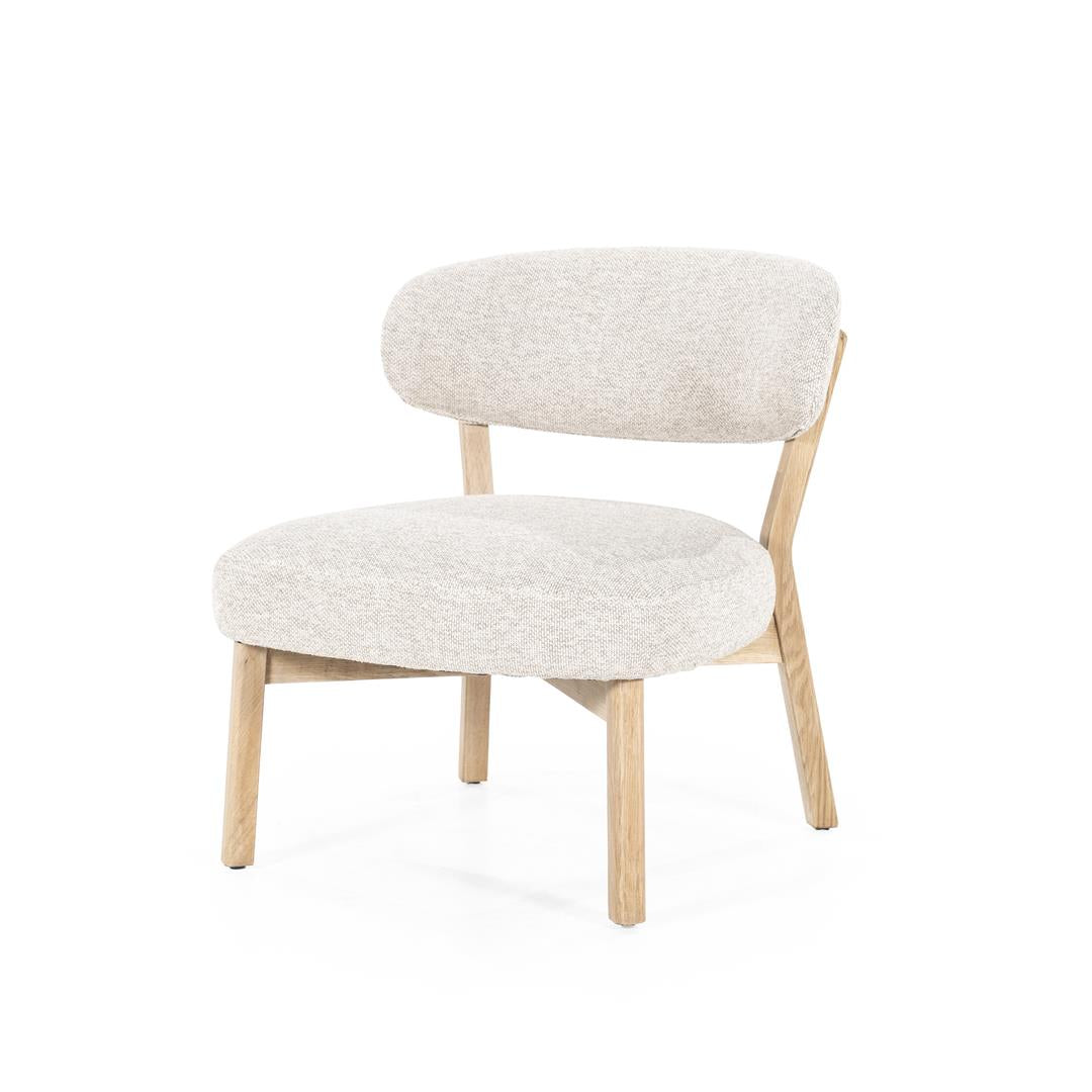 Eleonora fauteuil Mikky naturel taupe