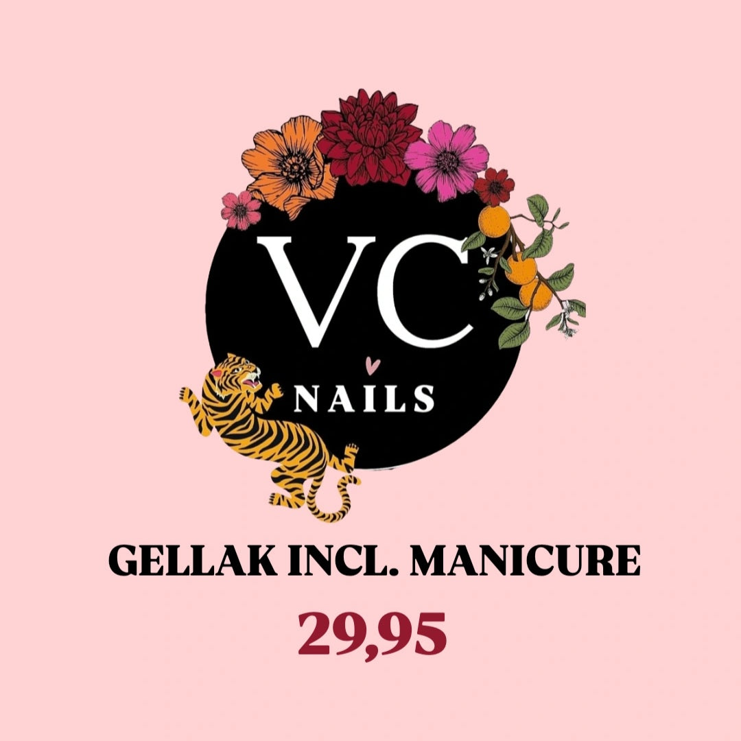 Gellak inclusief manicure