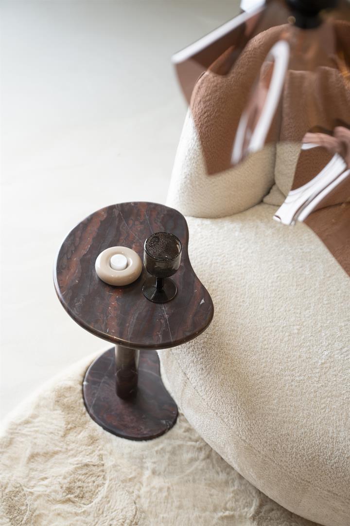 By Boo side table Rosso