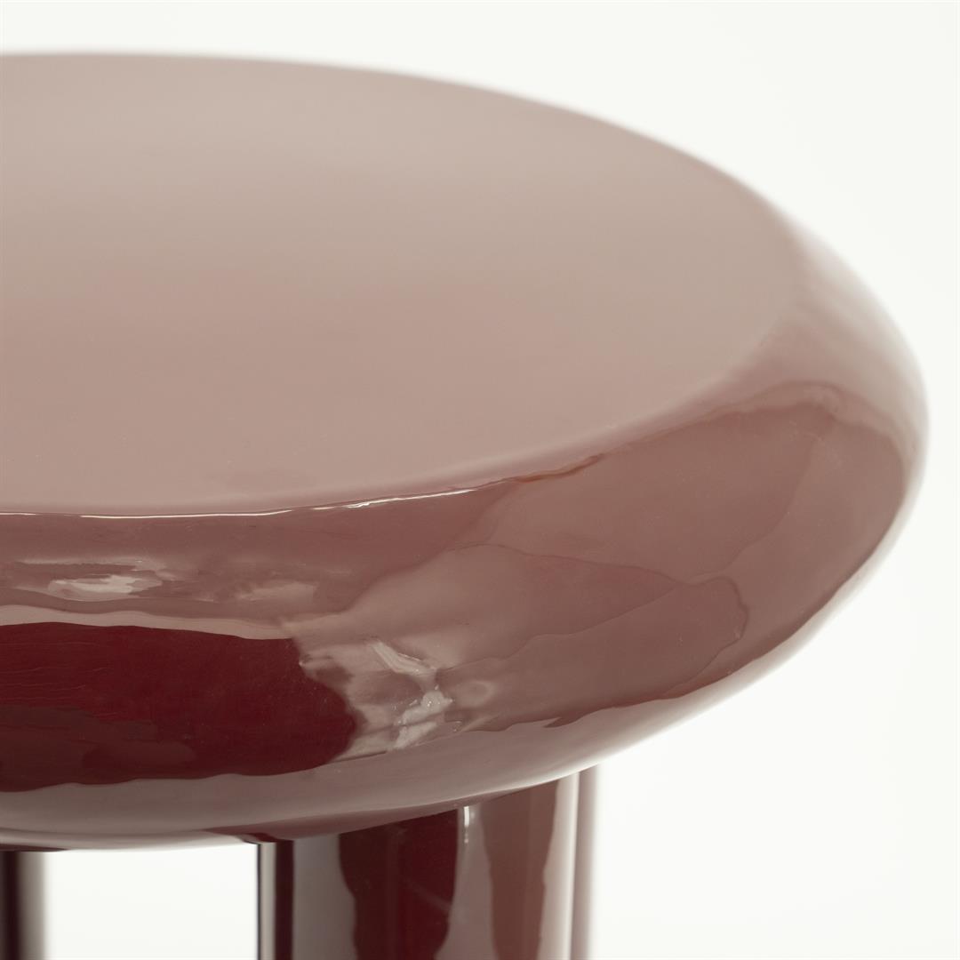 By Boo bijzettafel Balloon burgundy S