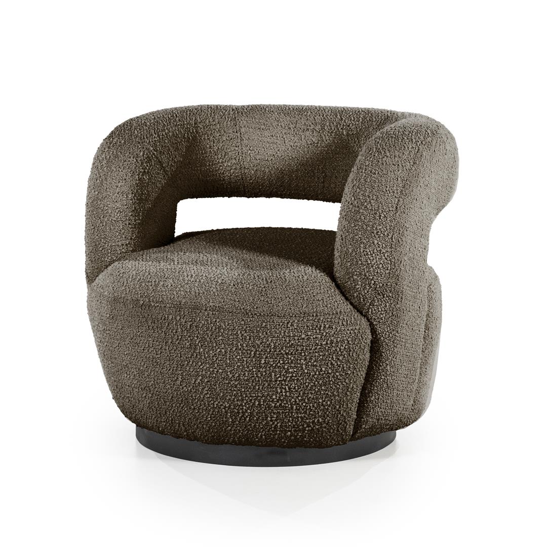 Eleonora fauteuil Sharon bruin