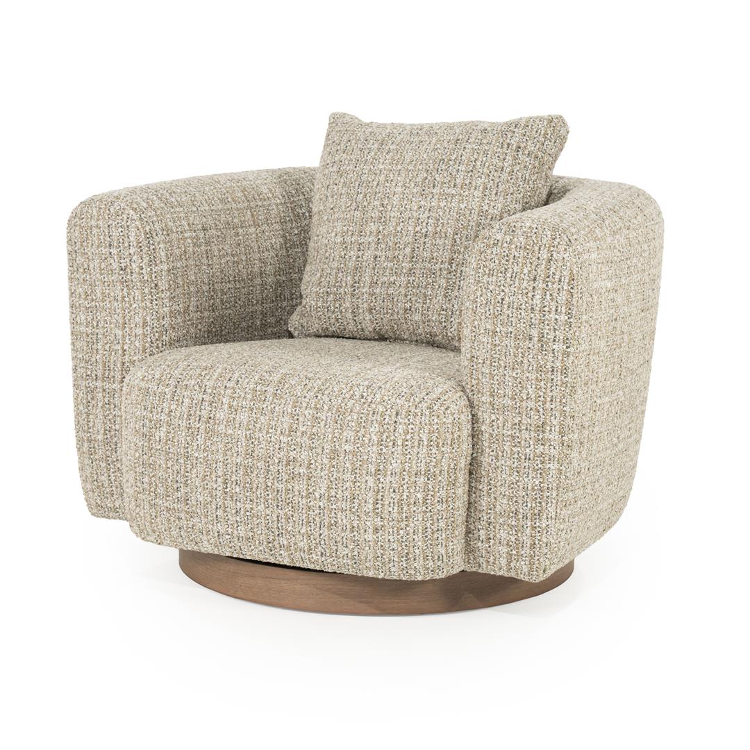 Eleonora fauteuil Jordan taupe