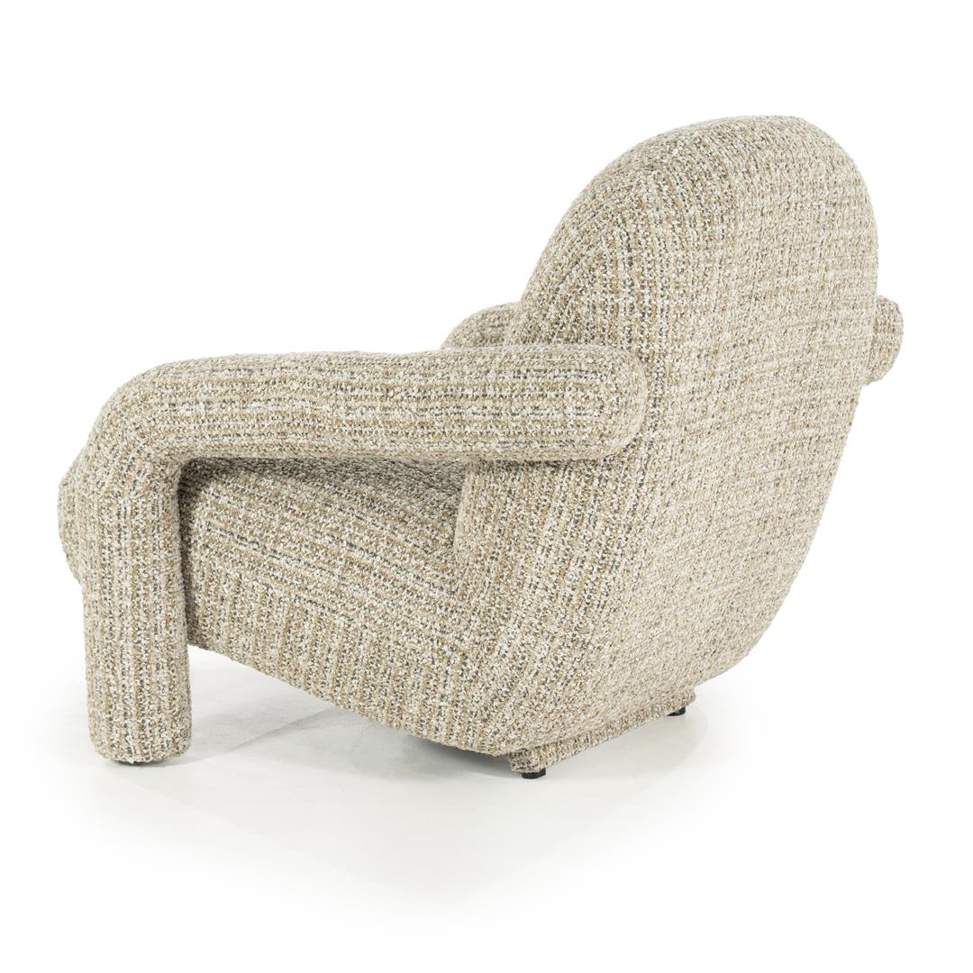 Eleonora fauteuil Monica taupe