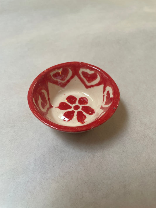 Schaaltje rood klein