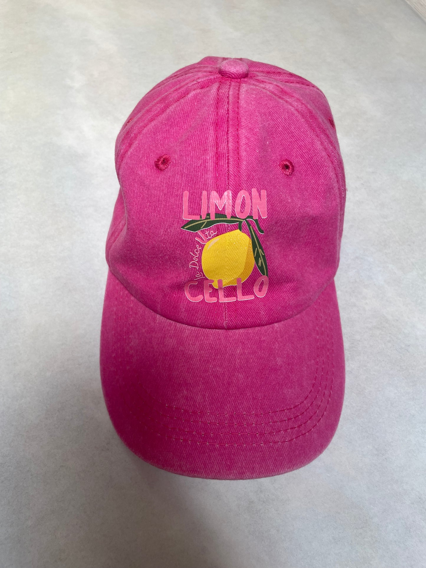 Pet roze met print