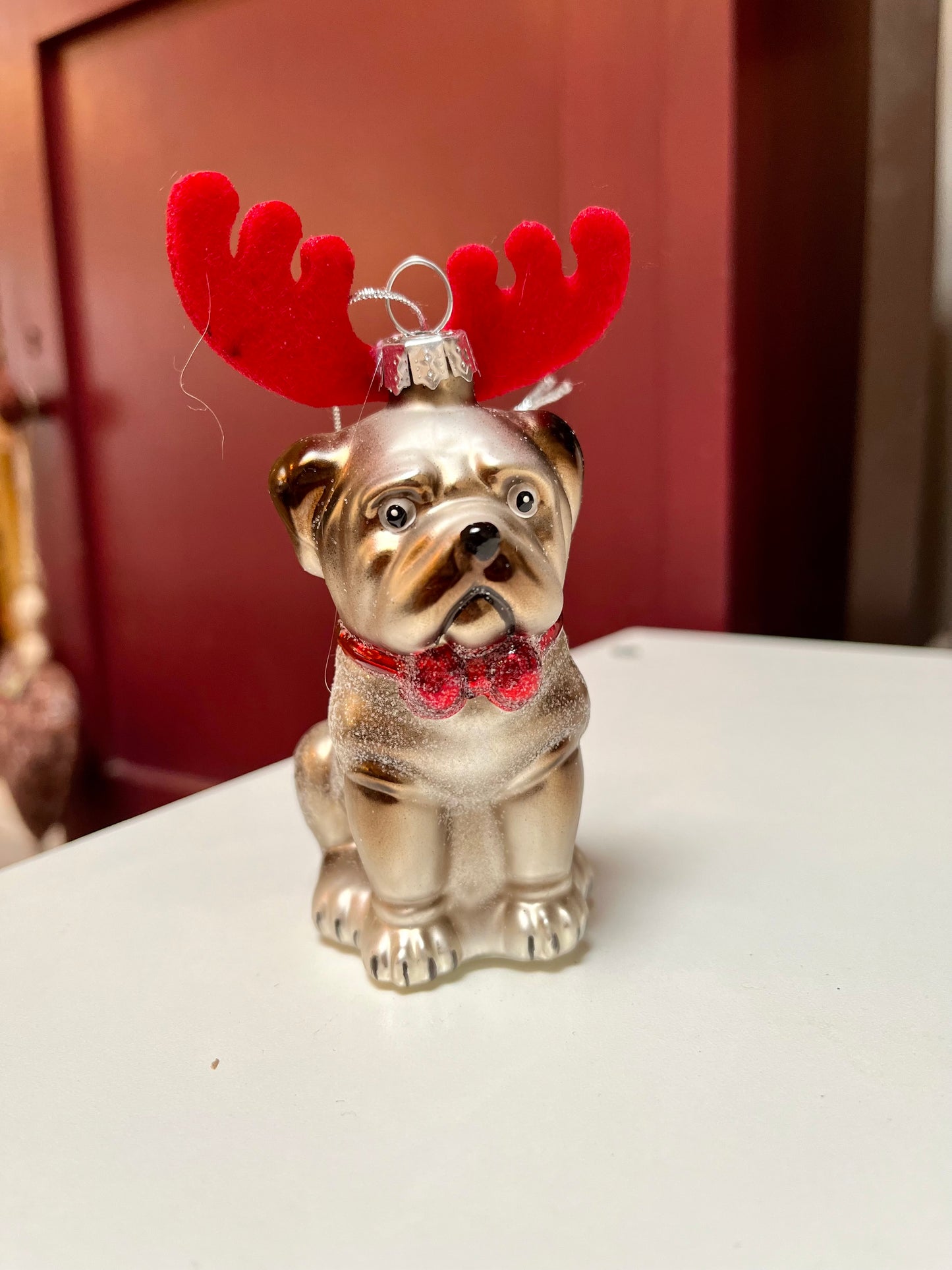 Kerstbal diverse hondjes