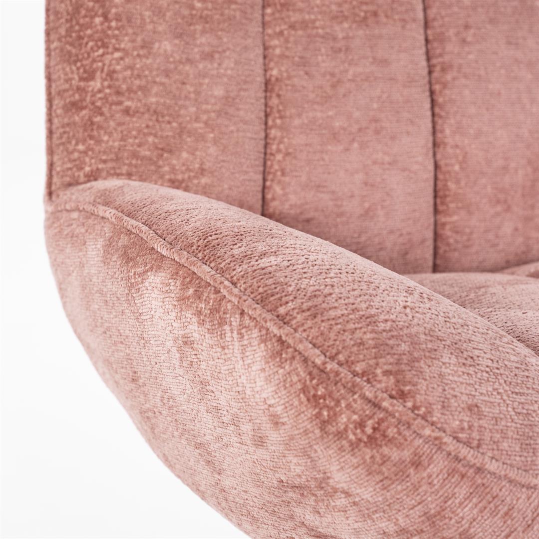 By Boo fauteuil Derby old pink