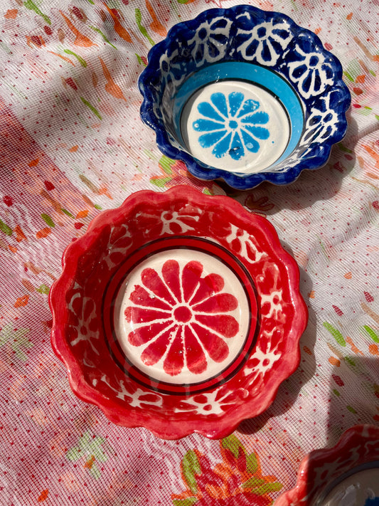 Schaaltje rood middel