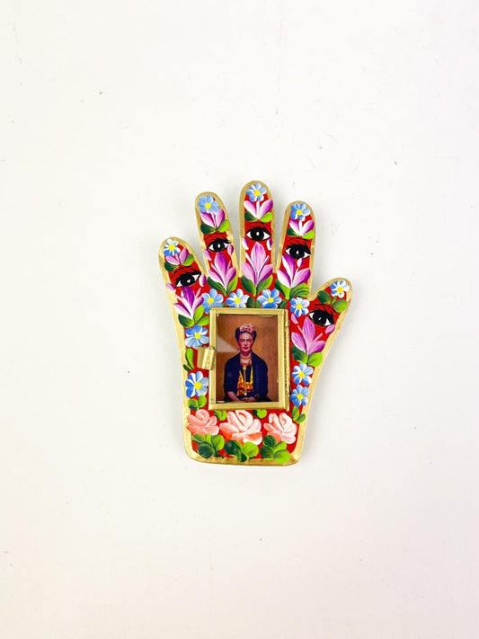 Handbeschilderd Mexicaans fotolijstje