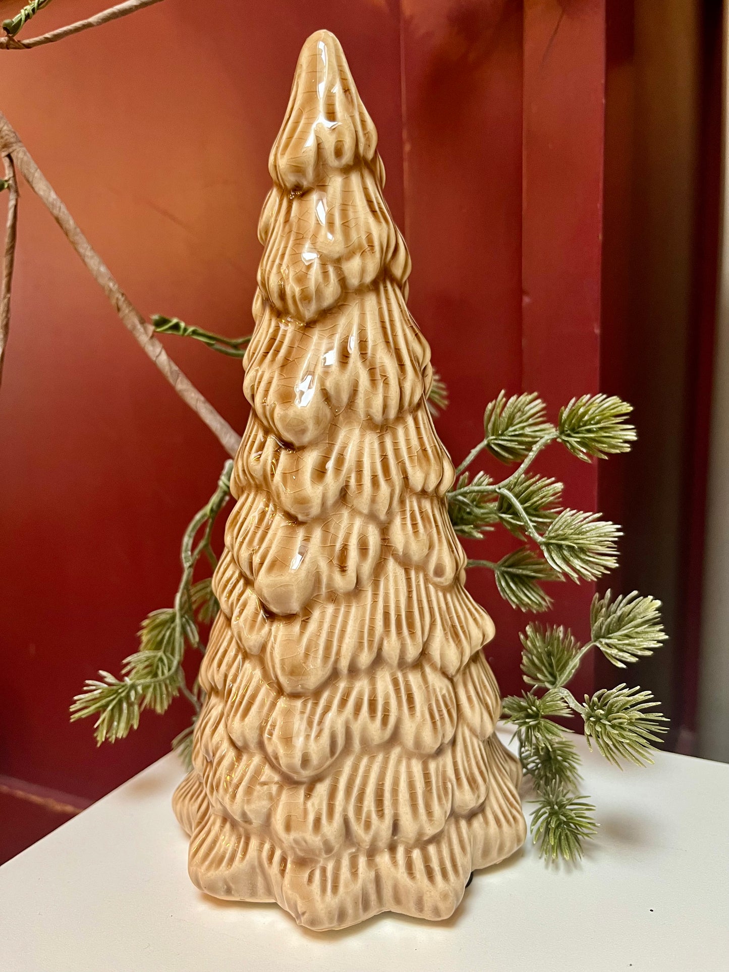 Keramieken Kerstboompjes