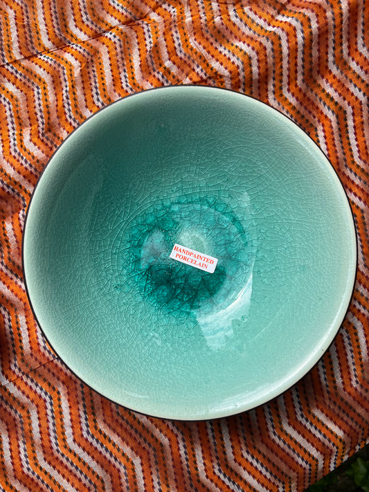 Schaaltje turquoise groot