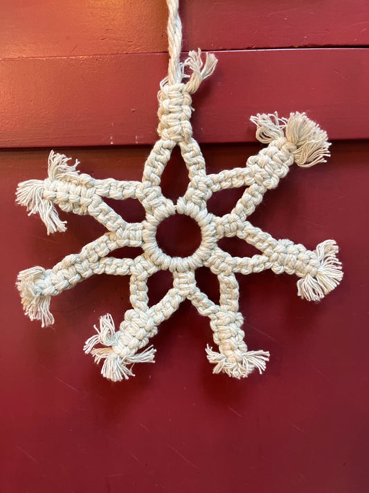 Macrame ster 3 kleuren