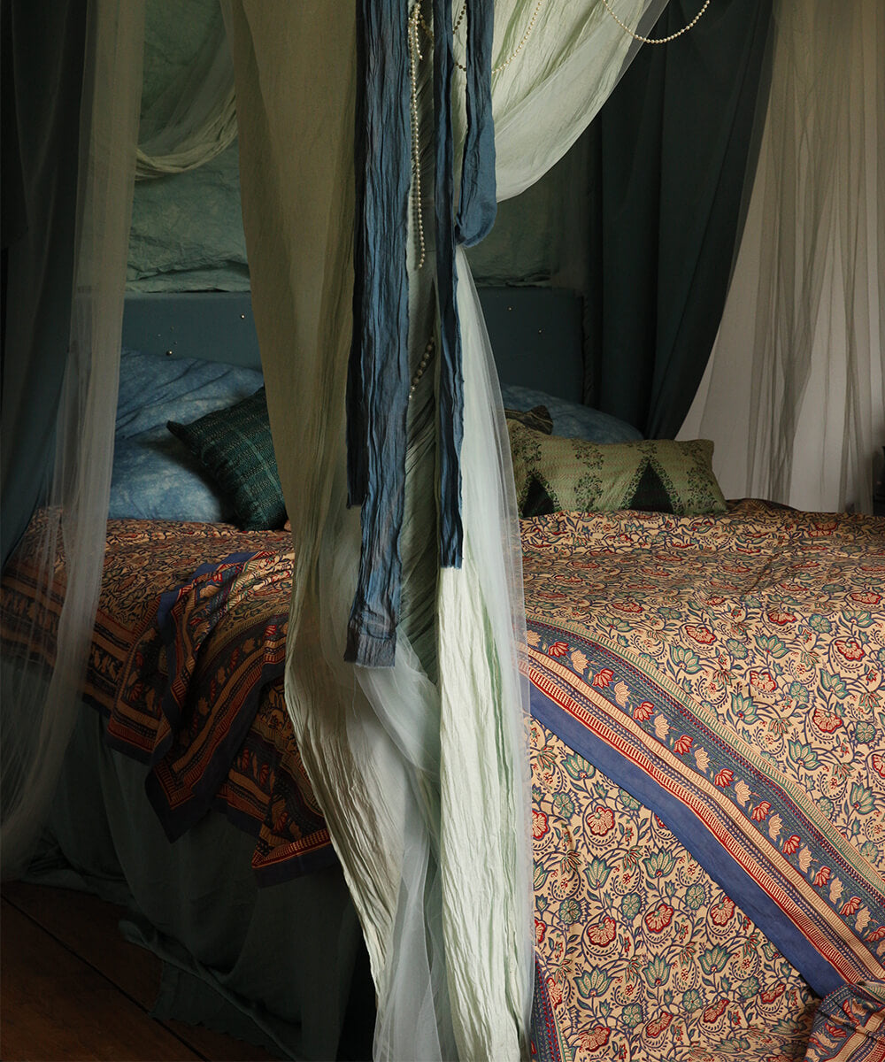 Doing goods Bluebell double plaid in draagtas 240x280