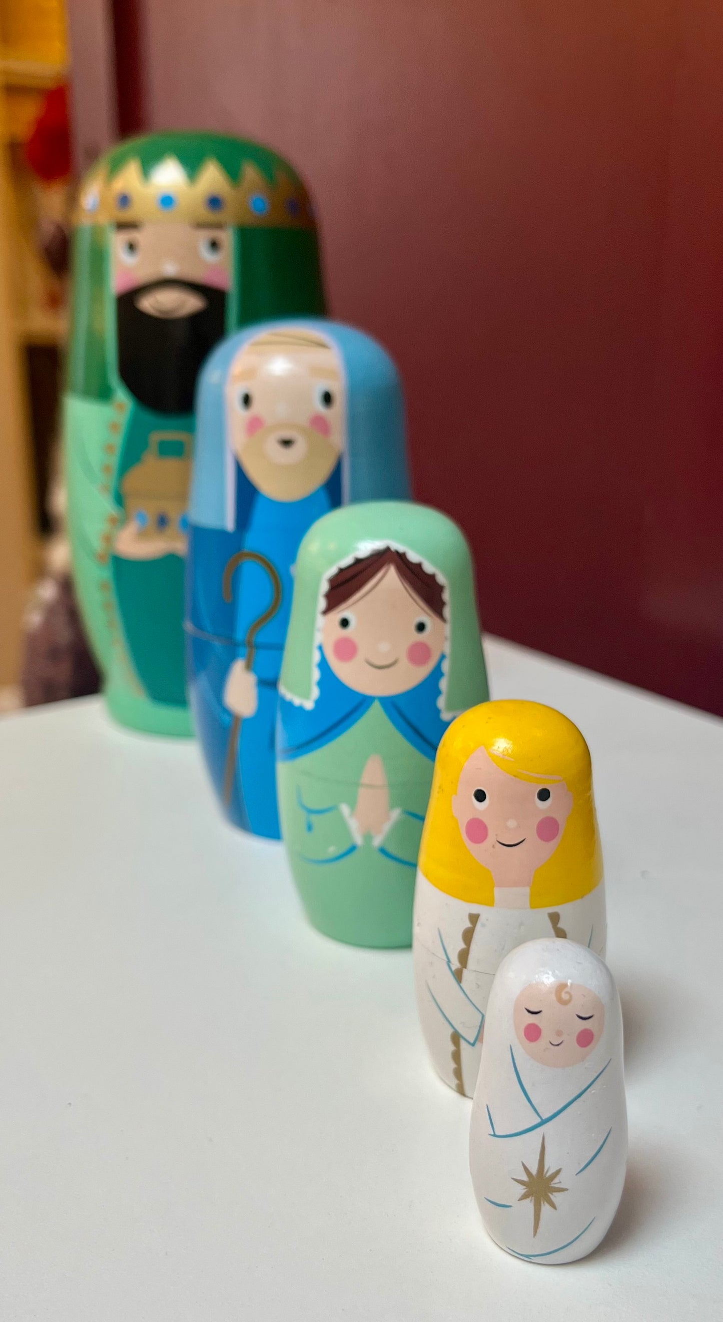 Matroesjka Kerststal