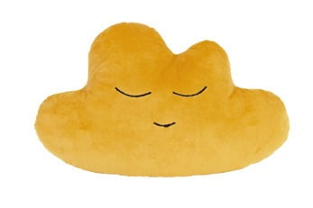 Happy horse cloudy pillow oker