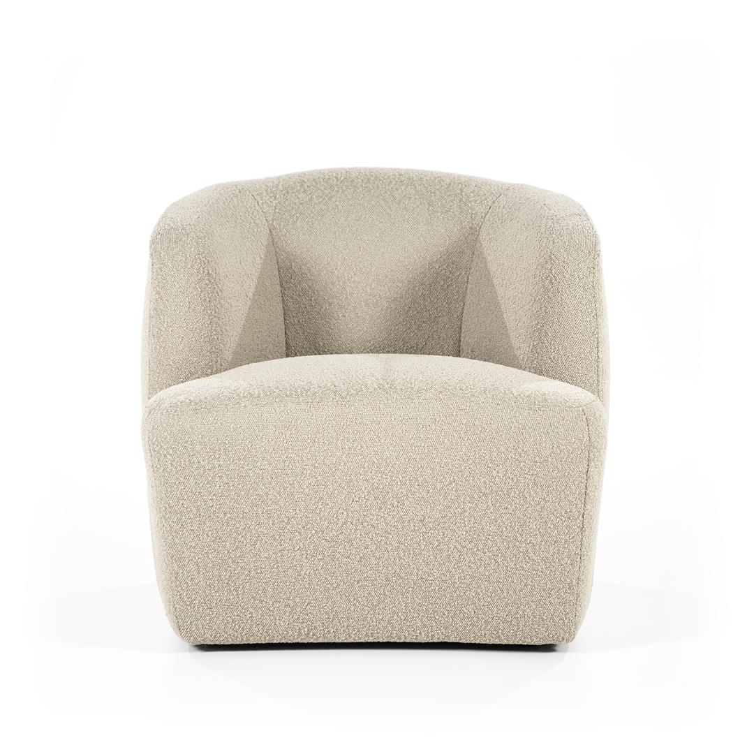 Eleonora fauteuil Charlotte taupe / zand