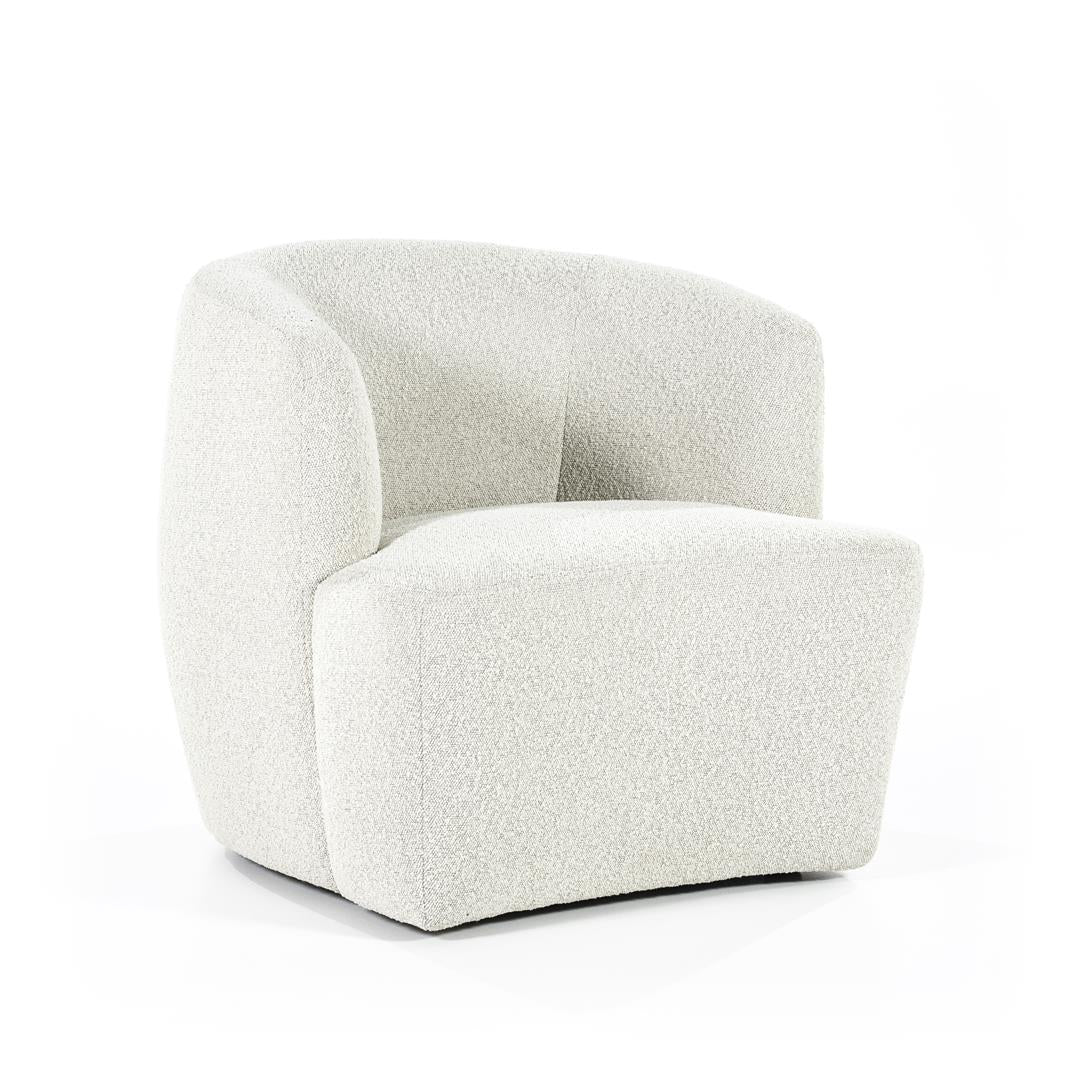 Eleonora fauteuil Charlotte beige / wit