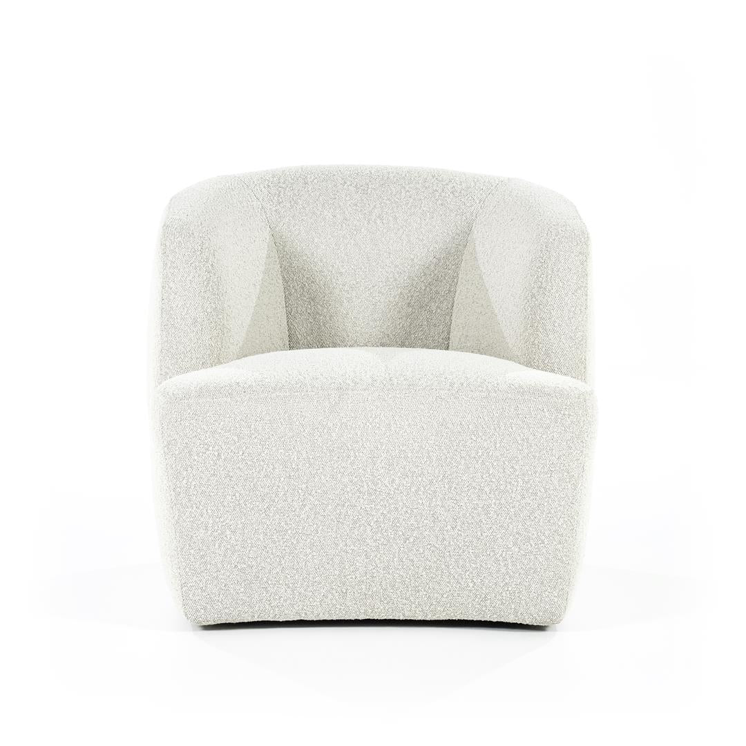 Eleonora fauteuil Charlotte beige / wit