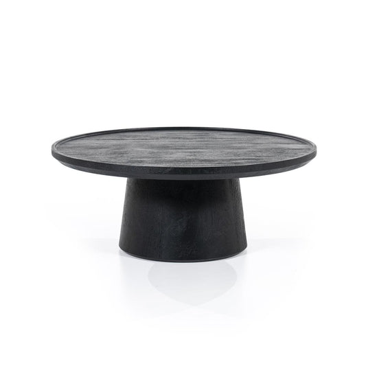 Bijzettafel Ron zwart maat L