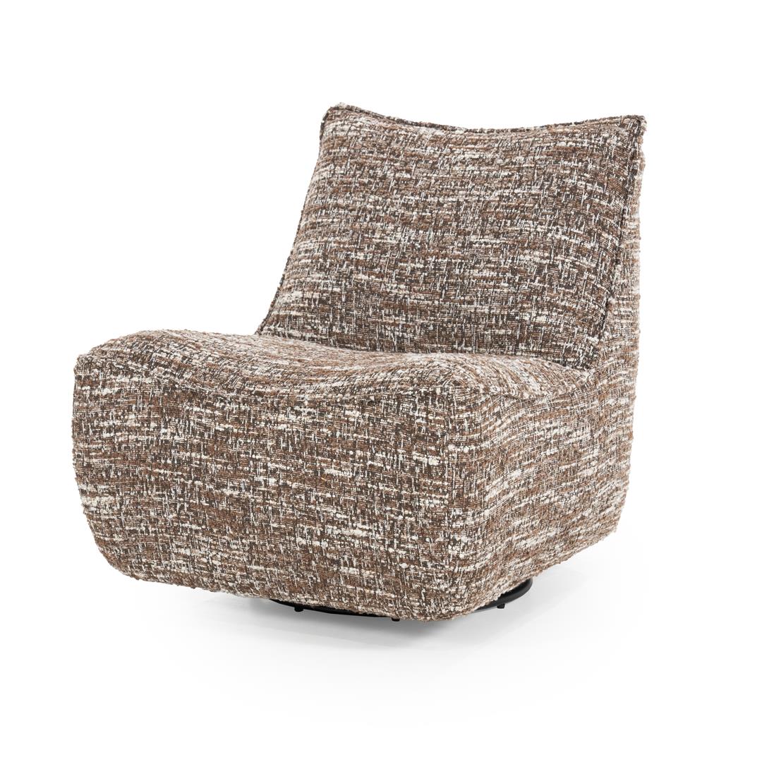 Eleonora fauteuil Loys bruin